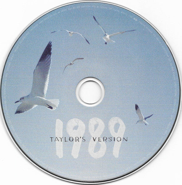 Image of Label Cover of CD - VG+/EX - TAYLOR SWIFT, 1989 (Taylor's Version) (Republic Records; 0245597656, Europe 2023, Jewel Case, 5 Cards, Special Edition, Crystal Skies Blue Edition), ,  - 2336223E