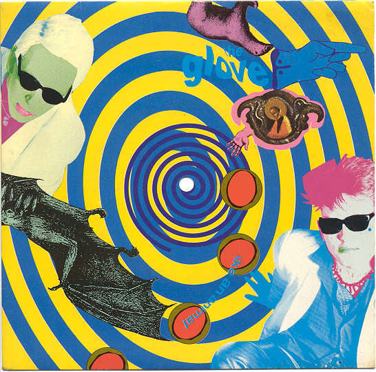 Image of Front Cover of 7" - VG/VG+ - THE GLOVE, Like An Animal / Mouth To Mouth (Wonderland Paper Labels; SHE 3, UK 1983, Picture Sleeve With Hole Drilled, Robert Smith, Steven Severin), Corner Bumps,  - 2326204E