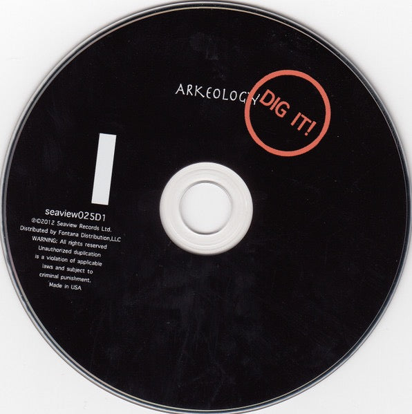 Image of Label Cover of 5xCD - EX/M - WORLD PARTY, Arkeology - Diary & Music Collection (Seaview Records Ltd.; Seaview 025, UK & US 2012, Spiral Bound Book, The Waterboys), Still SEALED In Shrinkwrap,  - 2316524C