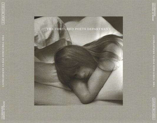 Image of Front Cover of CD - VG+/EX - TAYLOR SWIFT, The Tortured Poets Department (Republic Records; 602465081411, Europe 2024, Double CD Case, Bookmark, Partch, set of 5 cards, Deluxe Edition, "The Bolter" Collector's Edition), Magnet Missing ,  - 2336226E