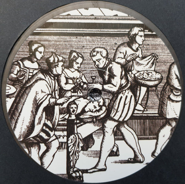 Image of Back Cover of 12" - VG+/VG+ - ANCIENT METHODS VS KAREEM, Exstinctio Conscientia (Fondation Sonore; FONDATION SONORE 01, France 2012, Die Cut Sleeve, Insert, Grey Marbled Vinyl), ,  - 2346358S