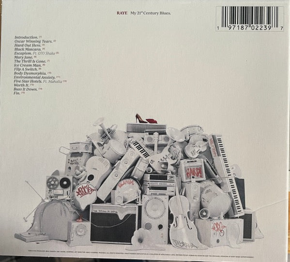 Image of Back Cover of CD - NEW/NEW - RAYE, My 21st Century Blues (Human Re Sources; none, Worldwide 2023, Digipak, Booklet), ,  - 2316560C
