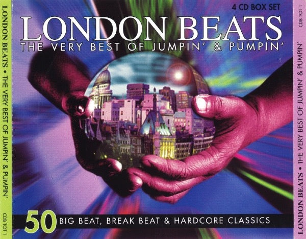 Image of Front Cover of 4xCD - VG+/VG - VARIOUS, London Beats (The Very Best Of Jumpin' & Pumpin') (Jumpin' & Pumpin'; CDB TOT 1, UK 1997, Fatbox Double Case), ,  - 2316514C