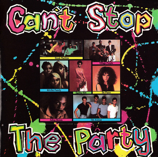 Image of Front Cover of CD - VG+/VG+ - VARIOUS, Can't Stop The Party Volume One (Record Shack Records; CD SOHO 11, UK 1986, Jewel Case), ,  - 2336230E