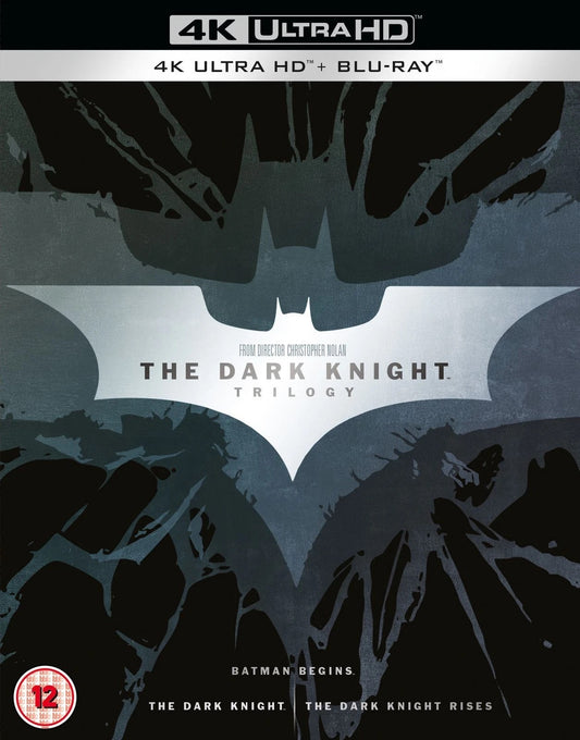 Image of Front Cover of 9xBlu-Ray - VG+/VG+ - CHRISTOPHER NOLAN, The Dark Knight Trilogy (Warner Brothers; , Europe 2017, Box Set, All Regions), ,  - 2336235E