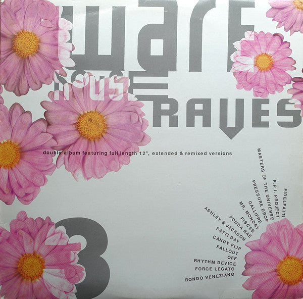 Image of Front Cover of 2xLP - VG+/VG+ - VARIOUS, Warehouse Raves 3 (Rumour Records; RUMLD 103, UK 1990), ,  - 2326177E