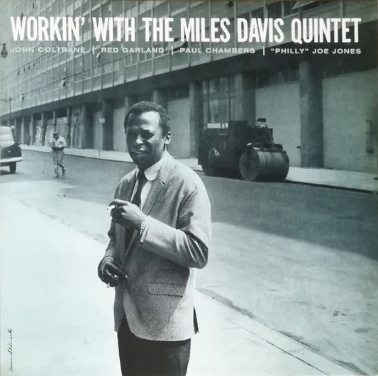 Image of Front Cover of LP - VG+/VG+ - THE MILES DAVIS QUINTET, Workin  With The Miles Davis Quintet (WaxTime In Color; 950696, Europe 2021 Reissue, Blue Vinyl), 252289E1/B 950696 02281128. 252289E2/C 950696 02281130.,  - 2416031C