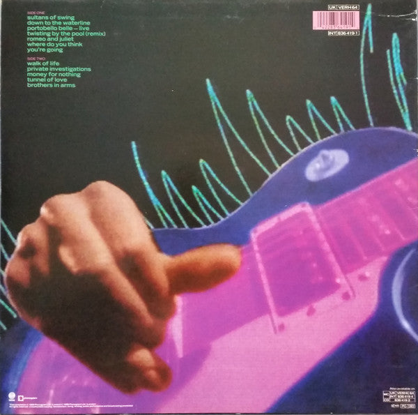 Image of Back Cover of LP - VG/VG - DIRE STRAITS, Money For Nothing (Vertigo; VERH 64, UK 1988), ,  - 2426007E