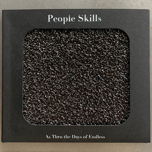 Image of Front Cover of CD - VG/VG+ - PEOPLE SKILLS, As Thru The Days Of Endless (Kashual Plastik; none, Germany 2021, Gatefold), ,  - 2336241E
