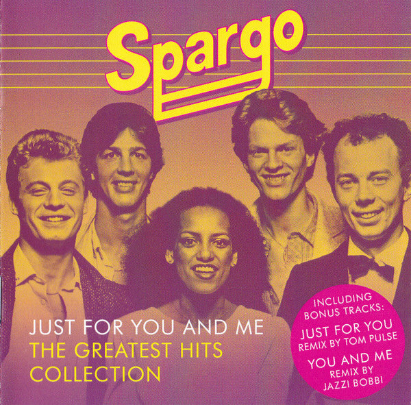 Image of Front Cover of CD - EX/EX - SPARGO, Just For You And Me - The Greatest Hits Collection (Red Bullet; RB 66.312, Netherlands 2019, Jewel Case), ,  - 2336010E