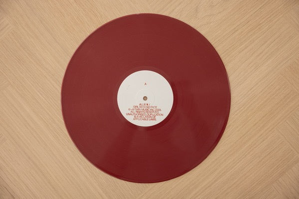 Image of Label Cover of LP - EX/VG - ALLIE X, Girl With No Face (Twin Music; AXGW0001LP, Europe 2024, Inner, Poster, SIGNED. Oxblood Red Vinyl ), Small mark you can feel on B1, plays through with a click.270290E1 1719159 02240114.270290E2 1800630 02240048.,  - 2416033C