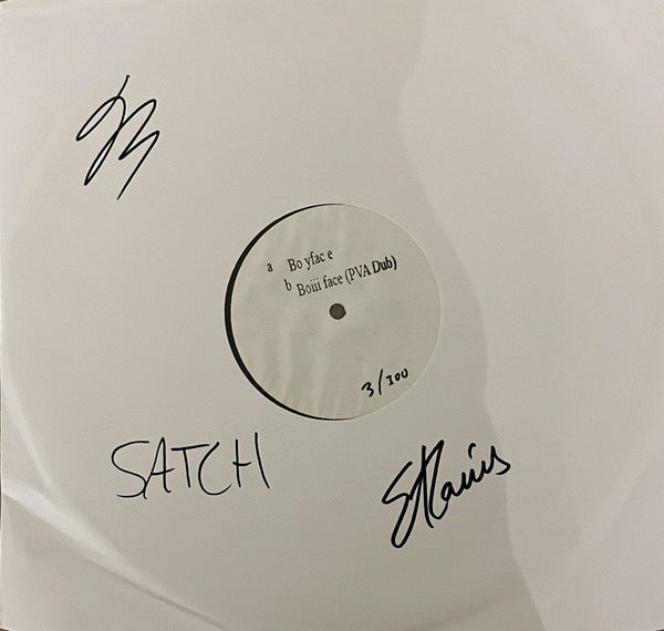 Image of Front Cover of 12" - VG+/VG+ - PVA, Boyface (It's All For Fun; IAFF002, UK 2025, White Label, SIGNED Plain Paper Sleeve, Limited Edition of 300), Limited Edition No 146/300,  - 2416034C