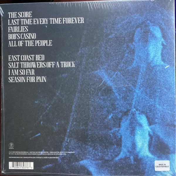 Image of Back Cover of LP - VG/M - GRIAN CHATTEN, Chaos For The Fly (Partisan Records; PTKF3037-1, UK, Europe & US 2023, Inner, Clear Blue Vinyl. Fontaines D.C.), Still SEALED In Stickered Shrinkwrap. Sleeve Has Bumped/Split Spine.,  - 2416037C