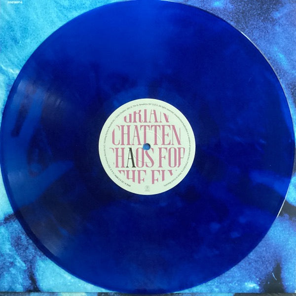 Image of Label Cover of LP - VG/M - GRIAN CHATTEN, Chaos For The Fly (Partisan Records; PTKF3037-1, UK, Europe & US 2023, Inner, Clear Blue Vinyl. Fontaines D.C.), Still SEALED In Stickered Shrinkwrap. Sleeve Has Bumped/Split Spine.,  - 2416037C
