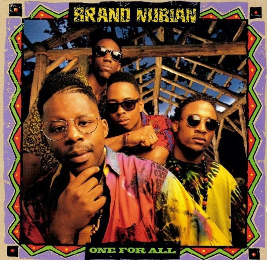Image of Front Cover of CD - VG+/VG+ - BRAND NUBIAN, One For All (Elektra ; 7559-60946-2, Europe 1990, Jewel Case), ,  - 2416011C
