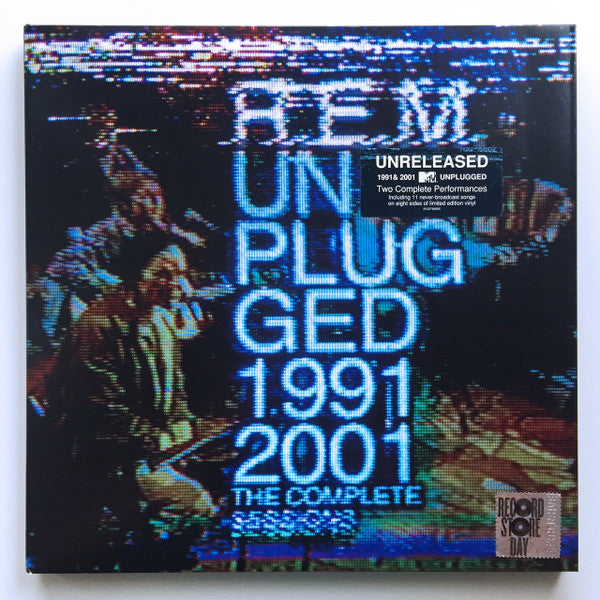 Image of Front Cover of 4xLP - VG+/VG+ - R.E.M., Unplugged 1991 & 2001 (The Complete Sessions) (Rhino Records; R1-541570, US 2014, Quadruple Gatefold), Minor Edge and Corner Wear,  - 2426036E