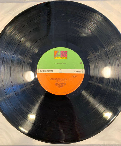 Image of Label Cover of LP - VG/VG - LED ZEPPELIN, Led Zeppelin II (Atlantic; K 40037, UK 1970s Reissue, Gatefold), ,  - 2426011E