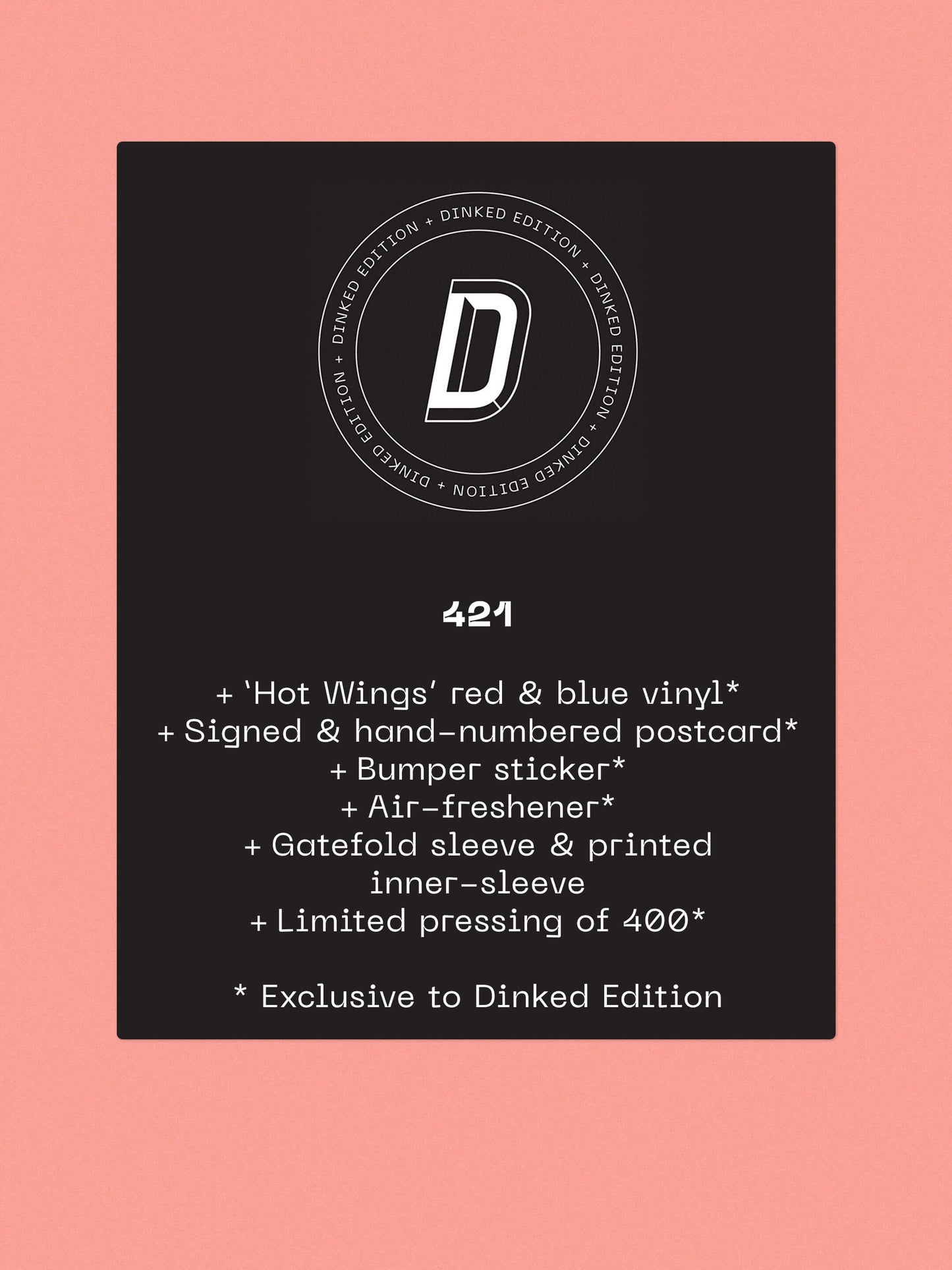 Image of Back Cover of LP - NEW/NEW - PENELOPE ISLES, 3 (Bella Union; BELLA1709VD, UK 2026, Gatefold, Inner, Postcard, Sticker, ‘Hot Wings’ red & blue vinyl, Signed & hand-numbered postcard, Bumper sticker, Air-freshener, Gatefold sleeve & printed inner sleeve, Limited pressing of 400, Dinked Edition: 421), , Penelope Isles returns. After a brief disappearance into solo records and restless touring, Wolter siblings Jack and Lily resurface with 3: a record drenched in salt and sun, with the tide pulling a
