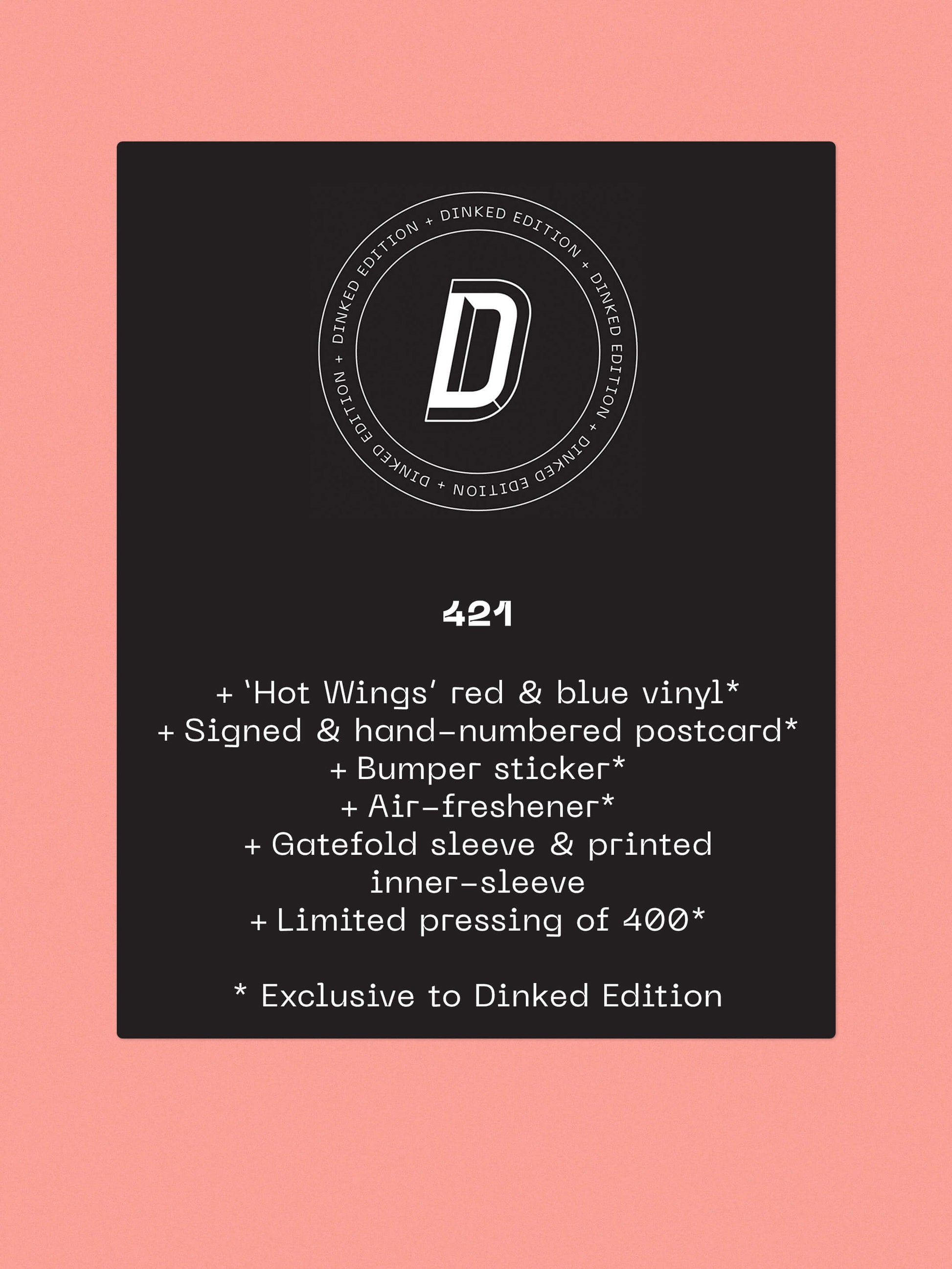 Image of Back Cover of LP - NEW/NEW - PENELOPE ISLES, 3 (Bella Union; BELLA1709VD, UK 2026, Gatefold, Inner, Postcard, Sticker, ‘Hot Wings’ red & blue vinyl, Signed & hand-numbered postcard, Bumper sticker, Air-freshener, Gatefold sleeve & printed inner sleeve, Limited pressing of 400, Dinked Edition: 421), , Penelope Isles returns. After a brief disappearance into solo records and restless touring, Wolter siblings Jack and Lily resurface with 3: a record drenched in salt and sun, with the tide pulling a