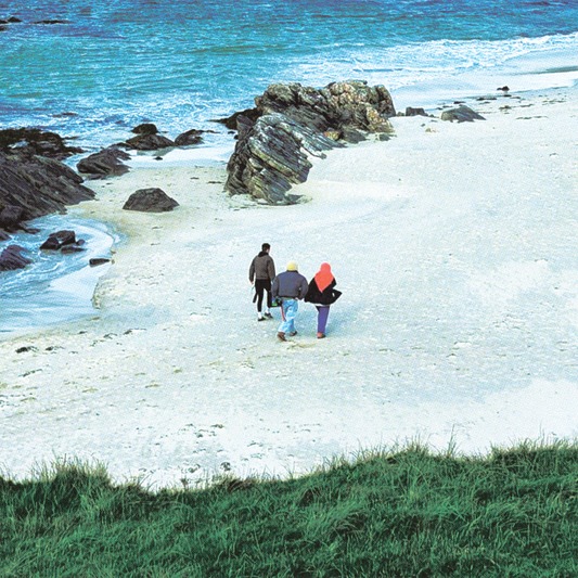 Image of Front Cover of CD - NEW/NEW - PENELOPE ISLES, 3 (Bella Union; BELLA1709CD, UK 2026), , Penelope Isles returns. After a brief disappearance into solo records and restless touring, Wolter siblings Jack and Lily resurface with 3: a record drenched in salt and sun, with the tide pulling at its edges. Three years have gone by since the band’s last show. Somewhere in between, life happened. Lily spent six months in Sri Lanka and Indonesia, trading songs for surfboards and stepping back from music for the
