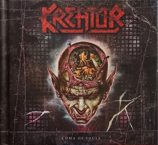 Image of Front Cover of 2xCD - VG+/VG+ - KREATOR, Coma Of Souls (Noise; NOISE2CD046, Europe 2018 Reissue, Reissue, Deluxe Edition, Mediabook), Light marks on one disc.,  - 2456025S