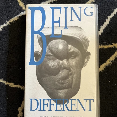 Image of Front Cover of VHS - VG+/VG+ - HARRY RASKY, BEING DIFFERENT (VHS; ,  1981), Strong VG+,  - 246007S