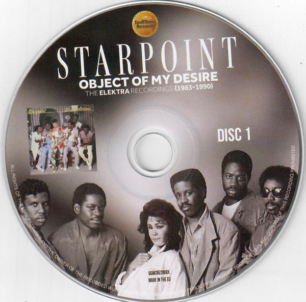 Image of Label Cover of 6xCD - EX/M - STARPOINT, Object Of My Desire (The Elektra Recordings 1983-1990) (SoulMusic Records; QSMCR-5206BX, UK 2022, Box Set), Still SEALED In Shrinkwrap,  - 2416107C
