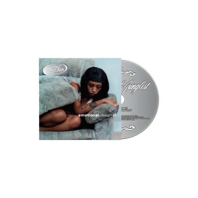 Image of Label Cover of CD - NEW/NEW - NIA ARCHIVES, Emotional Junglist (Island; 8835308, Europe 2026, Digi Sleeve, Custom Sticker), , Nia Archives returns with Emotional Junglist, an album about love – but not just the shimmering romantic parts. Written throughout 2025 – a year that saw Nia fall in, and horrifically back out of, love – each track will encompass something of the experience. Marking her biggest sonic leap to date, her alt-jungle sound honed alongside James Ford (Arctic Monkey’s, Blur), Ethan
