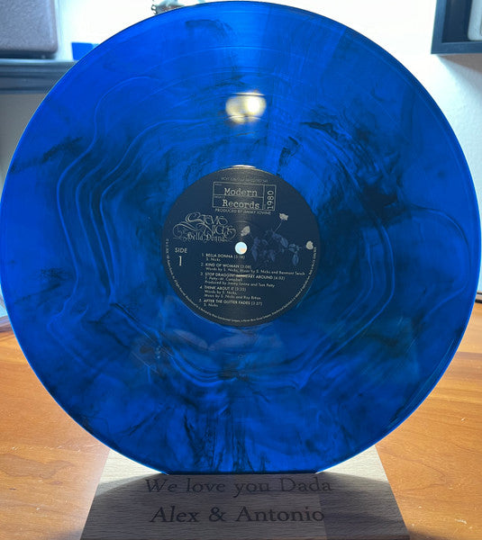 Image of Label Cover of LP - EX/EX - STEVIE NICKS, Bella Donna (Modern Records; RCV1 628771, US 2023 Reissue, Blue & Black Galaxy, 180g - Vinyl Me Please), ,  - 2426026E