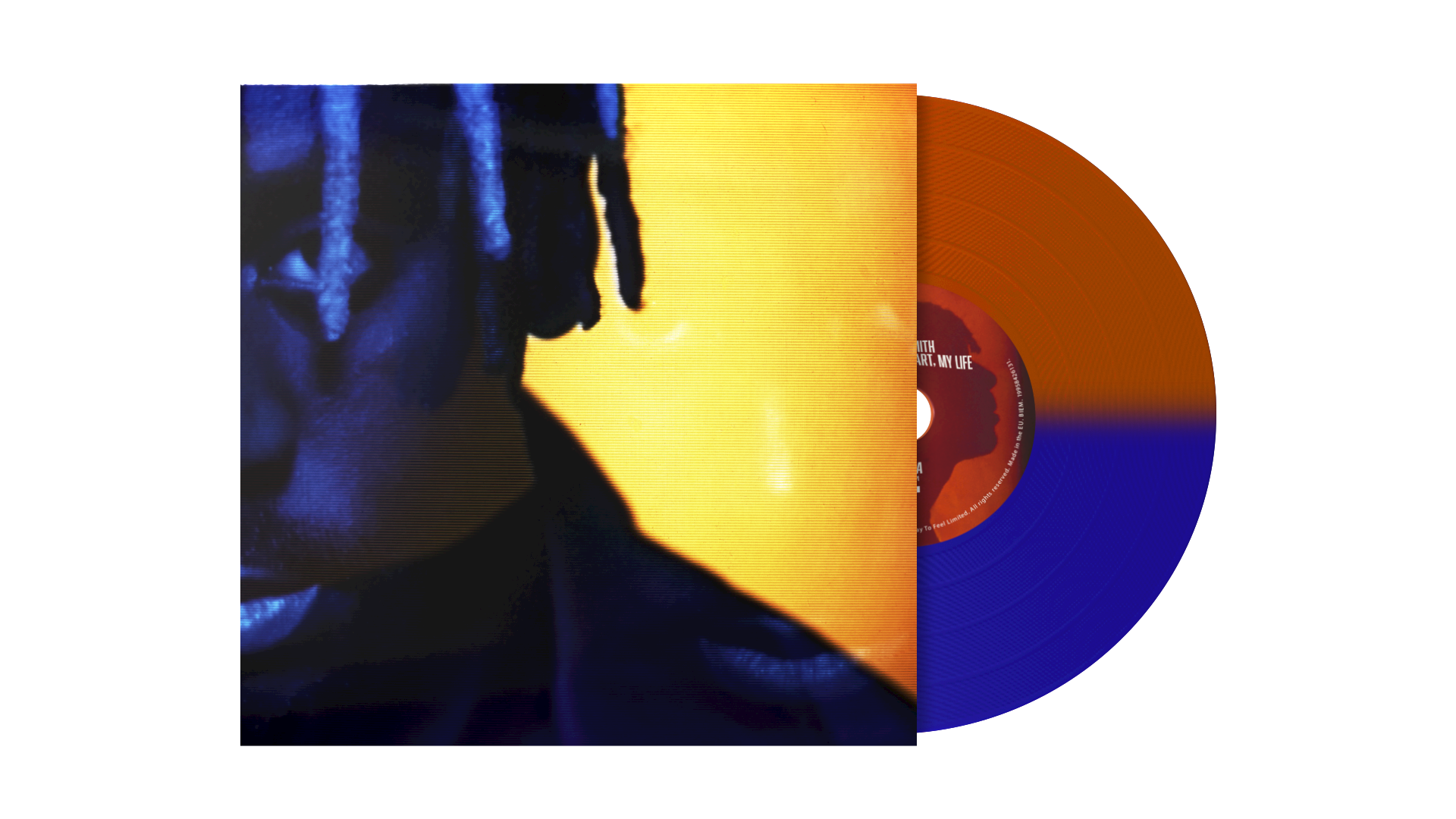 Image of Back Cover of LP - NEW/NEW - MYLES SMITH, My Mess, My Heart, My Life (RCA; 19958442651, Europe 2026, Luton Edition Blue & Orange LP), , British singer-songwriter Myles Smith has emerged as one of the UK’s most compelling new voices, blending heartfelt songwriting with melodic sincerity. His global hit ‘Stargazing’ became the longest-running charting track by a UK artist on the Billboard Hot 100 in 2024, contributing to almost 2 billion streams worldwide. He recently released ‘Drive Safe’ with Niall