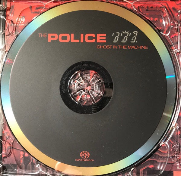 Image of Label Cover of SACD - EX/VG - THE POLICE, Ghost In The Machine (A&M Records; 069 493 605-2, US 2003 Reissue, 25th Anniversary), ,  - 2416122C