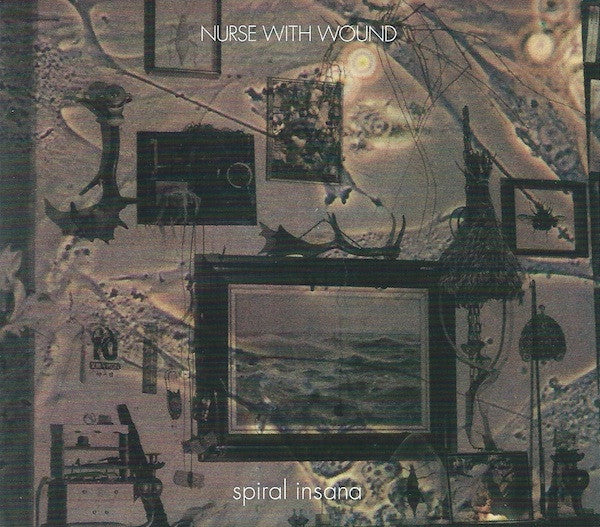 Image of Front Cover of CD - VG+/EX - NURSE WITH WOUND, Spiral Insana (United Jnana; UNITED JNANA 2004, Canada 2009, Digipak), ,  - 2436012E