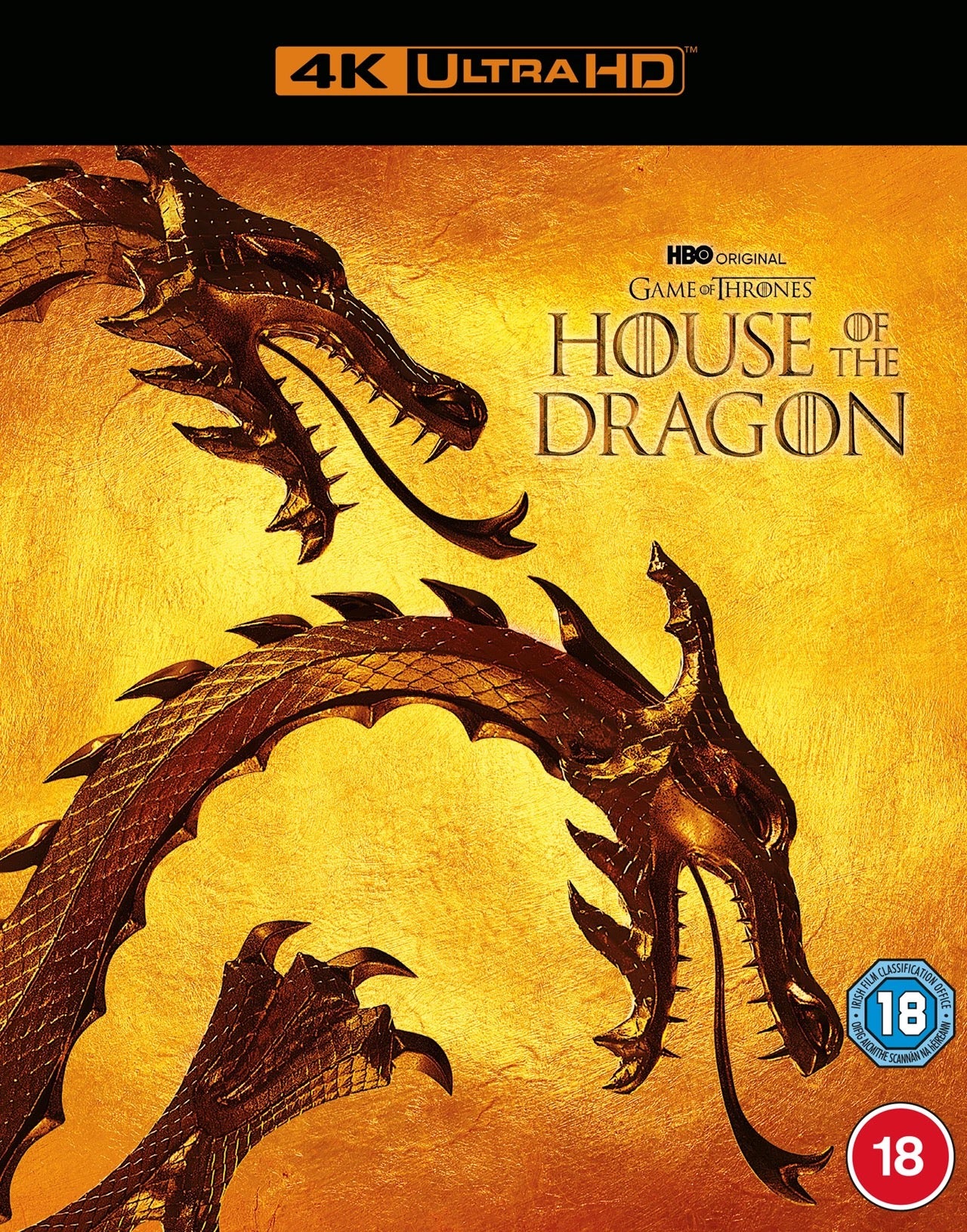 Image of Front Cover of 4xBlu-Ray - VG+/VG+ - MATT SMITH, OLIVIA COOKE, House of the Dragon Season 1 (Warner Brothers; , US , Slipcase, 4K + Blu ray), ,  - 2436030E