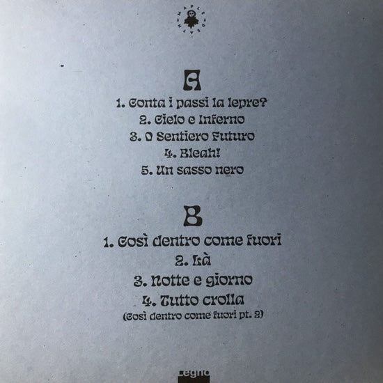 Image of Back Cover of LP - NEW/NEW - PORTA D'ORO, Cos  Dentro Come Fuori (Maple Death Records; MDR078, Italy 2024, 12-page booklet), ,  - 2336188E