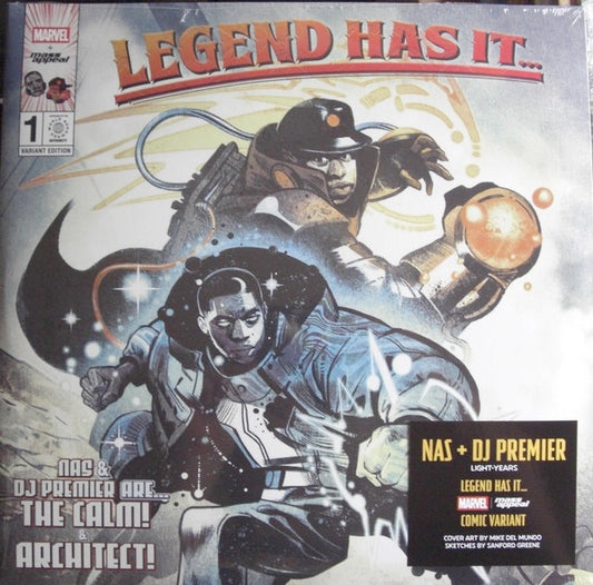 Image of Front Cover of 2xLP - NEW/NEW - NAS AND DJ PREMIER, Light-Years (Mass Appeal Records; MSAP186MAR, Europe 2026, Gatefold, Insert, Marvel Variant Edition), ,  - 2416188C