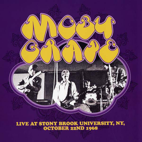Image of Front Cover of LP - VG+/EX - MOBY GRAPE, Live At Stony Brook University, NY, October 22nd 1968 (Keyhole; KHLP9022, Greece 2014, Unofficial Release), Opened instore,  - 2416087C