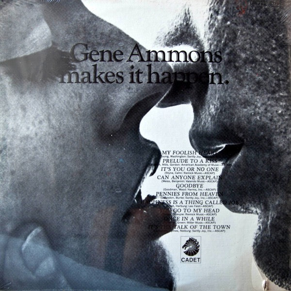 Image of Front Cover of LP - VG/VG+ - GENE AMMONS, Makes It Happen (Cadet; CA 783, US 1977), Cut-out (Notched),  - 2416193C