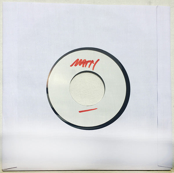 Image of Front Cover of 7" - /VG+ - MATTY (BADBADNOTGOOD), Clear (NTS; none, 	UK 2018, White Label, Limited Edition of 500, Numbered and Signed,), 153/500,  - 2426043E