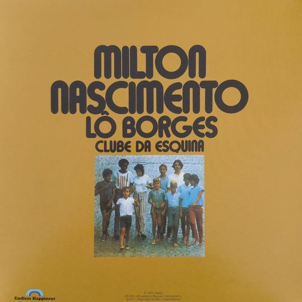 Image of Back Cover of 2xLP - NEW/NEW - MILTON NASCIMENTO & L  BORGES, Clube Da Esquina (Endless Happiness; HE72007, Europe 2024 Reissue, Gatefold), ,  - 2416213C