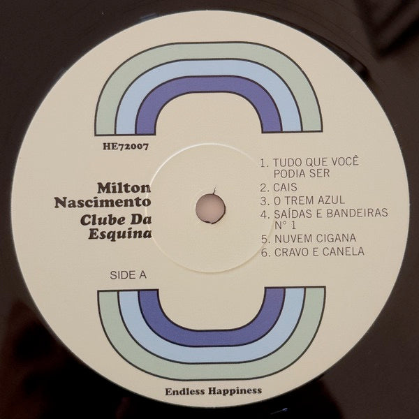 Image of Label Cover of 2xLP - NEW/NEW - MILTON NASCIMENTO & L  BORGES, Clube Da Esquina (Endless Happiness; HE72007, Europe 2024 Reissue, Gatefold), ,  - 2416213C