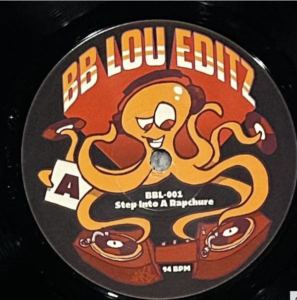 Image of Front Cover of 7" - /EX - BREAKBEAT LOU, Step Into A Rapchure / Hangin' On A String (Breakbeat Lou; BBL-001, UK 2025), ,  - 2456049S
