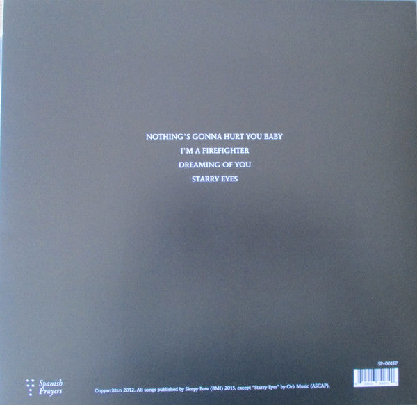 Image of Back Cover of 12" EP - VG+/VG+ - CIGARETTES AFTER SEX, I. (Spanish Prayers; SP-001EP, US 2000s Reissue, Inner), ,  - 2426151E