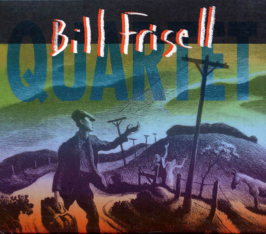 Image of Front Cover of CD - VG+/EX - BILL FRISELL, Quartet (Nonesuch; 7559-79401-2, Germany 1996), ,  - 2456109S