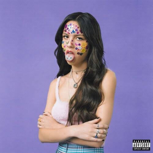 Image of Front Cover of LP - VG+/EX - OLIVIA RODRIGO, Sour (Geffen Records; B0033816-01, US 2022 Reissue, Gatefold, Fruit Punch Vinyl), ,  - 2426140E
