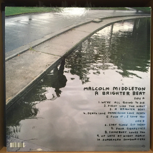 Image of Back Cover of LP - VG/VG - MALCOLM MIDDLETON, A Brighter Beat (Full Time Hobby ; FTH033LP, UK 2007, Gatefold, Inner, Stickered Sleeve, 180 Gram Vinyl), Strong VG,  - 2426137E