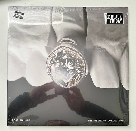 Image of Front Cover of 2xLP - EX/EX - POST MALONE, The Diamond Collection (Mercury; 00602455915290, Europe 2023, Gatefold, 2 Inners & Insert, Clear Vinyl), Hype stickered, still in shrinkwrap.,  - 2416065C