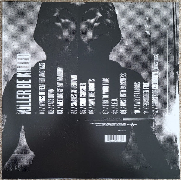 Image of Back Cover of 2xLP - EX/EX - KILLER BE KILLED, Killer Be Killed (Nuclear Blast; 5889-5, USA & Europe 2021, Die Cut Sleeve, Picture Disc), ,  - 2446123S