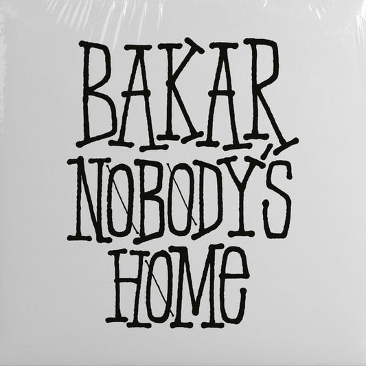 Image of Front Cover of LP - EX/EX - BAKAR, Nobody's Home (Black Butter Records; 19439953481, UK 2022), ,  - 2446128S