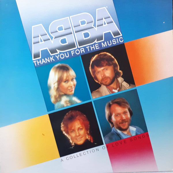 Image of Front Cover of LP - VG/VG - ABBA, Thank You For The Music (Epic; EPC 10043, UK 1983), Strong VG Throughout. ,  - 2416094C