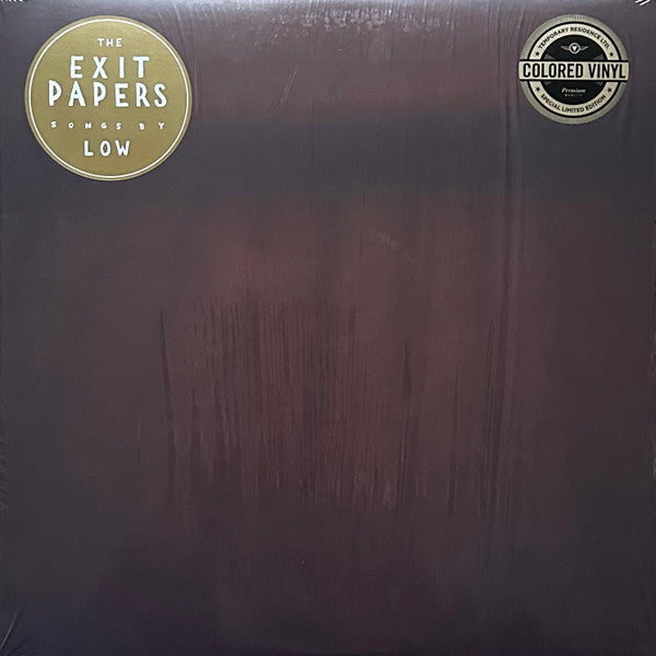 Image of Front Cover of LP - EX/EX - LOW, The Exit Papers (A Soundtrack By Low) (Temporary Residence Limited; TRR276, US 2024 Reissue, Insert, Gold Vinyl), Still In Stickered Shrinkwrap,  - 2426125E